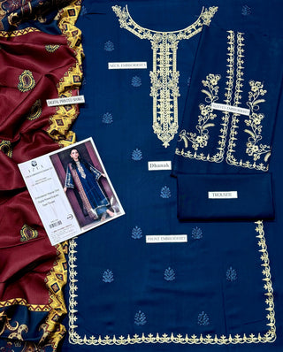 BRAND IZEL DHANAK UNSTITCH WINTER 3-PC