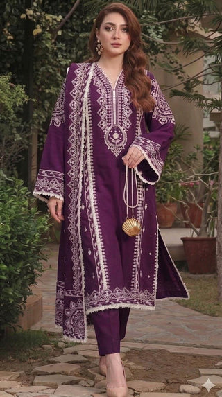 Brand Aneelas WINTER Dhanak 3-pc unstitches