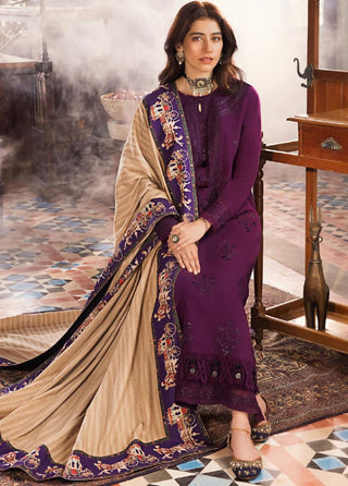 BRAND ASIM JOFA UNSTITCHES DHANAK WINTER 3-PC