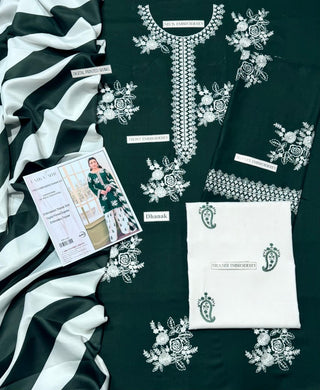 BRAND LAIBA AIMR DHANAK UNSTITCH WINTER 3-PC